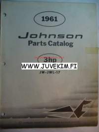 Johnson 1961 Sea horse models JW-JWL-17 -parts catalog