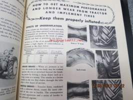 Firestone Farm Tires Sales Manual -maatalouskonerenkaiden myyntikäsikirja / edustajan kansio