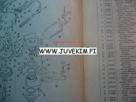 Johnson 1961 Sea horse models V4A-V4AL-13 &amp; 13C -parts catalog