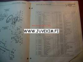 Johnson 1960 Sea horse models FD-FDL14 -parts catalog