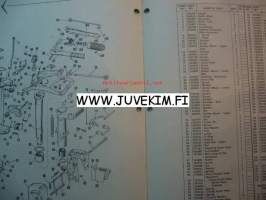 Johnson 1960 Sea horse models FD-FDL14 -parts catalog