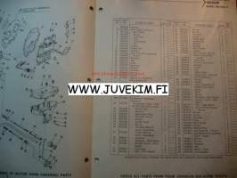 Johnson 1960 Sea horse models QD-QDL 21 -parts catalog