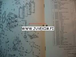 Johnson 1960 Sea horse models QD-QDL 21 -parts catalog