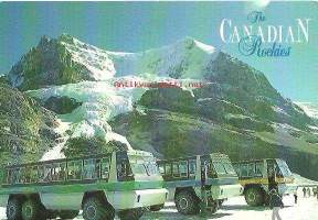 Snowcoach  - linja-auto postikortti