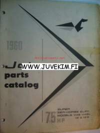 Johnson 1960 Sea horse models V4S-V4SL12 &amp;12S -parts catalog