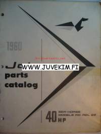 Johnson 1960 Sea horse models RD-RDL22 -parts catalog