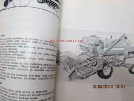 Massey-Ferguson 487  leikkuupuimuri -käyttöohjekirja