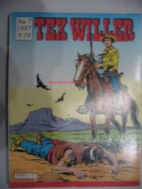 Tex Willer 1987 nr 7 Tulivaunut