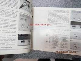 Tandberg Series 3000 X Instruction manual -käyttöohjekirja englanniksi