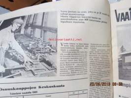 Yhteishyvä 1966 nr 17 sis. mm. seur artikkelit / kuvat; Etusivun tulitikkumainos SOK Tulitikkutehdas, Pyyntirautojen tekijä Toivo Joutsen, Sumpit-yhtye, Kai