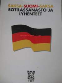 Saksa - Suomi - Saksa sotilassanasto ja lyhenteet