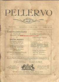 Pellervo  1926  nr 24 -25  rotat ja niiden hävittäminen, mehiläispesän valmistmisesta, paljon mainoksia