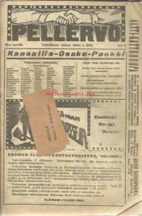 Pellervo  1918  nr 2 hajaannus Osuuskauppaliikkeessä,uudismaan perkaus, paljon mainoksia