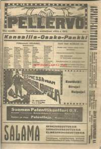 Pellervo  1918  nr 1 uudet kunnallislait,sota-ajan opettama rakennustapa, paljon mainoksia