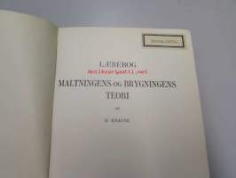 Laerebok i Maltningens og Brygningens Teori