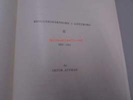 Bryggerinäringen i Göteborg 1-II  1661-1961