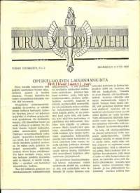 Turun Ylioppilaslehti 1932 nr 2 - opiskelijoiden lainanhankinta, Ylioppilaskunnan talohanke