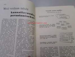 Työtoveri 1952 nro 2 ja nro 5 Osuuskauppain toimihenkilöiden ammattilehti