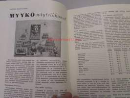 Työtoveri 1953 nro 3 ja nro 6 Osuuskauppain toimihenkilöiden ammattilehti