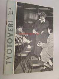 Työtoveri 1953 nro 3 ja nro 6 Osuuskauppain toimihenkilöiden ammattilehti