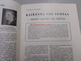 Työtoveri 1954 nro 1-6 Osuuskauppain toimihenkilöiden ammattilehti