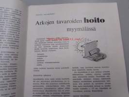 Työtoveri 1954 nro 1-6 Osuuskauppain toimihenkilöiden ammattilehti