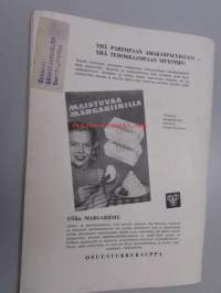 Työtoveri 1954 nro 1-6 Osuuskauppain toimihenkilöiden ammattilehti