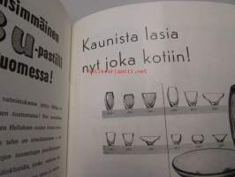 Työtoveri 1954 nro 1-6 Osuuskauppain toimihenkilöiden ammattilehti