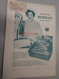 Työtoveri 1955 nro 1, 4 ja 1956 nr 1 Osuuskauppain toimihenkilöiden ammattilehti