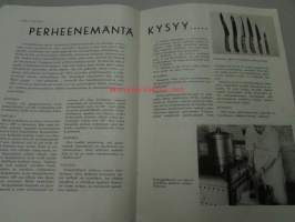 Työtoveri 1955 nro 1, 4 ja 1956 nr 1 Osuuskauppain toimihenkilöiden ammattilehti