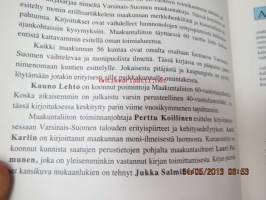 Varsinais-Suomen maakuntakirja 26 sis. mm. artikkelit; Varsinais-Suomen kunnat, Tammien ja naakkojen maakunta, Maakuntaliiton 60-vuotistaipaleelta