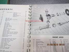 Jones Cranes KL10-6 Mobiilinosturi Spare parts book -varaosaluettelo