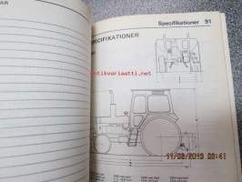 Volvo BM 2650, 2654 traktor -traktori, käyttöohjekirja