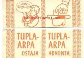 Repimätön arpa &quot;Tupla-arpa&quot;  3 kpl:n erä