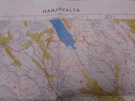 Harjavalta 1143 07 Peruskartta 1:20 000