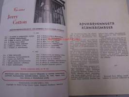 Jerry Cotton 1962 nr 13 Apuharvennusta alamaailmassa