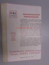Jerry Cotton 1962 nr 13 Apuharvennusta alamaailmassa