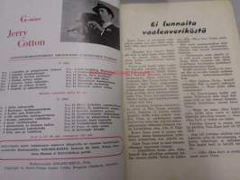 Jerry Cotton 1962 nr 19 Ei lunnaita vaaleaveriköstä