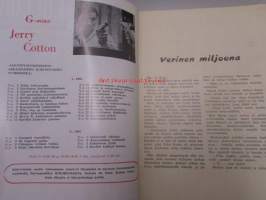 Jerry Cotton 1963 nr 9 Verinen miljoona