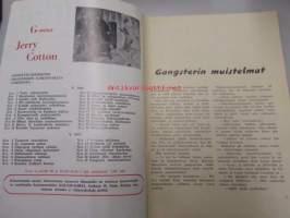 Jerry Cotton 1963 nr 16 Gangsterin muistelmat