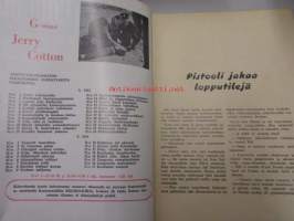 Jerry Cotton 1963 nr 18 Pistooli jakaa lopputilejä