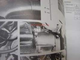 Peugeot 305 GT erityisohjeet -käyttöohjekirjan lisälehdet