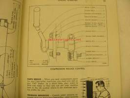 Caterpillar D8 Tractor power shift Parts Catalog varaosaluettelo