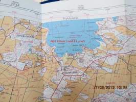 Riihivalkama 2024 09 2000 Maastokartta / peruskartta