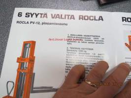 Rocla PV-12 pinoamisvaunu -myyntiesite
