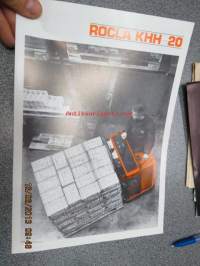 Rocla KHH-20 haarukkavaunu -myyntiesite