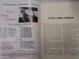 Jerry Cotton 1965 nr 18 G-mies kuolee kahdesti