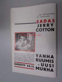Jerry Cotton 1965 nr 21 Vapaalippu sähkötuoliin