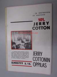 Jerry Cotton 1965 nr 22 Vanha ruumis, uusi murha