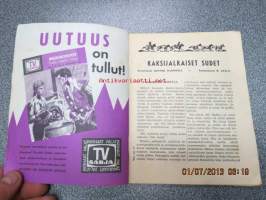 Lännensarja 1961 nr 4 Kaksijalkaiset sudet